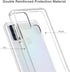 for Samsung Galaxy A21s Case Crystal Clear Slim Hard Case Hybrid Shockproof Bumper with Tempered Glass Screen Protector Full Body Anti-Yellow Anti...