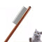 Dematting Comb for Dogs,Cat Flea Comb,CISHNOU Solid Wood Pet Comb Grooming Tool Dematting Comb for Cats,Dogs and rabbits (Dual teeth) (Single toot...