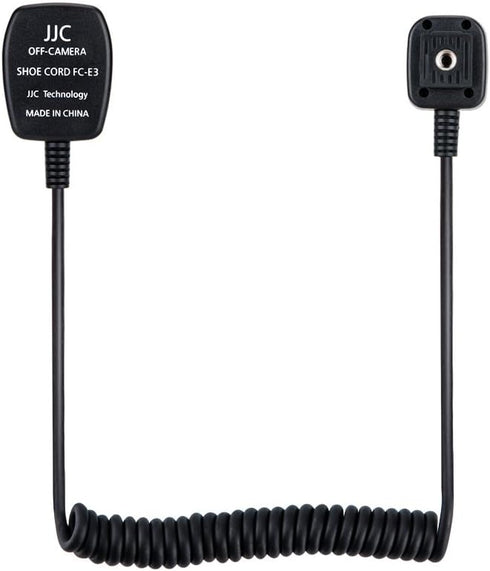 Flash TTL Cord JJC Off-Camera Flash Hot Shoe Cord for Canon R5 R6 RP R T8i T7 T7i T6 T6i T6s T5 T5i SL3 SL2 90D 80D 77D 6D Mark II 5D Mark IV M50 ...