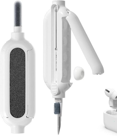 SAYAFAN 5 in 1 Cleaner Kit for AirPods 1 2 3 Pro/Pro 2, Cleaning Pen with Ear Tips Storage Box for AirPods Pro/2nd Generation, Electronic Cleaning...