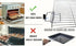 (2-PCs) Air Fryer Convection Toaster Oven Tray Extractor,Grills Extractor,Grills Clip,Scald Resistant Clip,Durable Handle Tool, Oven Tray Handle, ...