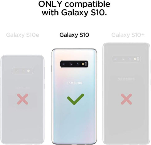 Spigen Tough Armor Designed for Samsung Galaxy S10 Case (2019) - Black...