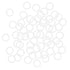 uxcell Silicone O-Rings, 14mm OD 10mm ID 2mm Width VMQ Seal Gasket for Compressor Valves Pipe Repair, White, Pack of 50...