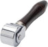Leather Roller Platen Tool Leather Press Edge Roller Creaser Smoother Leather Glue Laminating Roller Iron Roll Wooden Handle for Craft DIY (26mm)...