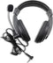 SHIQUN Two Way Radio T465 Overhead Headsets 1-pin Plug with Boom Mic Noise Cancelling Over Ear Headphones Adjustable for Gym VOX-PTT On-Ear MS355R...