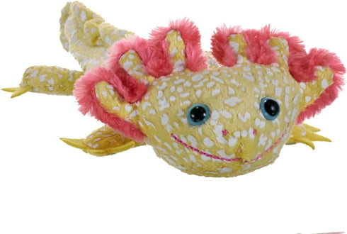 Wild Republic Huggers Glow Axolotl, Stuffed Animal, 8 Inches, Slap Bracelet, Plush Toy, Fill is Spun Recycled Water Bottles...