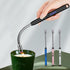 Candle Lighter Electric Lighter Rechargeable Arc Lighter with LED Battery Display360° Flexible Neck Flameless Grill Long Lighters for Light Candle...