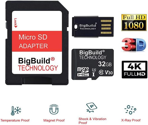 32GB Ultra Fast 100MB/s U3 Micro SDHC Memory Card for GARMIN Dash Cam 66W, GARMIN Dash Cam 67W Satellite Navigator/Dashboard Camcorder...