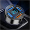 4-Port USB Car Fast Charger,QC3.0 Car USB Charger with LED Lights,Cigarette Lighter USB Charger Compatible for iPhone Galaxy iPad Pro& More Mobil ...