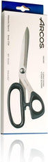 Arcos Kitchen Scissors 8 Inch Stainless Steel. Scissors for Meat Use. Polypropylene Handle and 210 mm Blade. Series Prochef. Black Color...