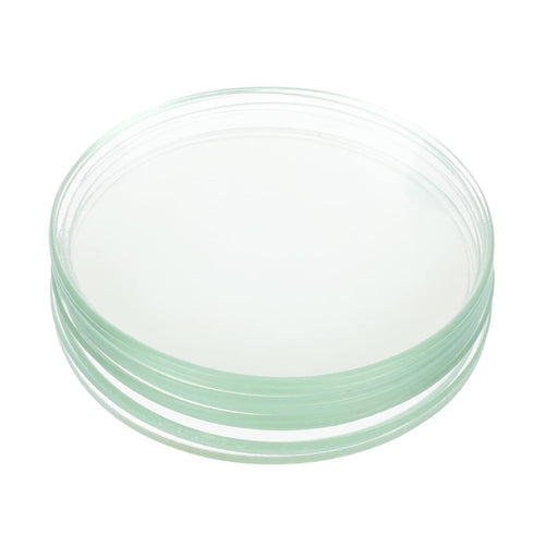 10 Pcs Watch Glass Thick Flat Clear Glass Chemistry Lab Equipment Cover Lids for Beakers& Flasks Watch Crystal Replacement Transparent Petri Cultu...