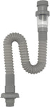 1-1/4" Expandable Flexible Universal Drain,Odor Resistant Universal Drain Wash Basin S Tube Down Tube P Trap (Grey)...