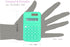 Basic Calculator Dual Power 8 Digit Silicone Button Desktop Calculator (4 Colors, Set of 8)...