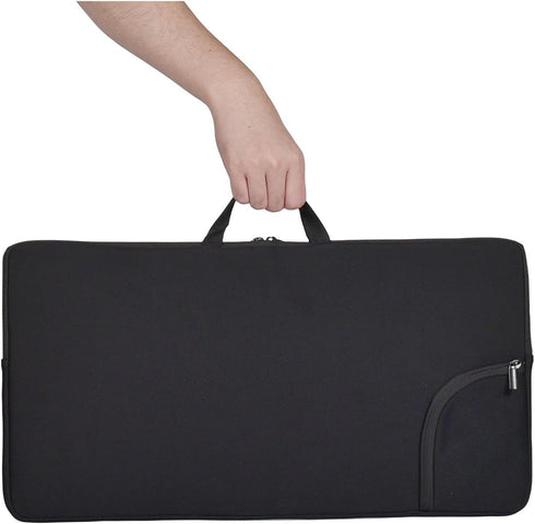 Portable Shockproof Dustproof Neoprene Keyboard and Mouse Case bag, Perfect for Logitech MK570/MK550 Wireless Wave K350 Keyboard and Mouse Combo...