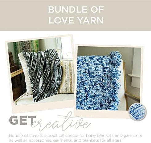 Lion Brand Yarn Bundle of Love Yarn, Chamomile......