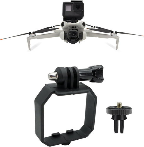 Mini 4 Pro Drone Camera Mount Top Carry Extension Bracket with 1/4 Screw Tripod Mount Adapter Compatible for DJI Mini 4 Pro/Mini 3 Pro/Mini 3 Dron...