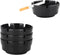 Perfect Stix Ashtray Black-4 4" Black Ashtrays (Pack of 4)...