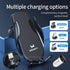 Wireless Car Charger Mount,Auto Clamping Air Vent Phone Holder for Car,New Upgraded Model,15W Qi Fast Charging/Magnetic DC Charging for All Mobile...