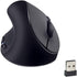 Left-Handed Mouse,2.4GHz Ergonomic Vertical DPI 800/1200/1600 Wireless Mouse with USB Receiver for Small Hand,Black...