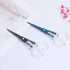 Scissors with Stainless Steel Blade and Acrylic Handle, All Purpose Scissor for Office, School, Home, Fabric Shears, Tijeras...