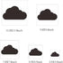 5PCS Cloud Stencil Cloud Stencil for Art and Craft Stencils for Painting, Cloud Stencil Template for Painting on Wood Drawings Woodburning Canvas ...