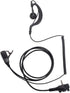 Caroo VX-261 Earpiece Headset with PTT Mic for Motorola Yaesu Vertex Standard Radio EVX-261 VX-230 VX-231 Walkie Talkie 2 Way Radio G Shape...
