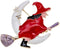 Witch Flying on The Broom Pin Brooch with Moon Star Enamel Brooch Clothes Bags Accessories for Girls Boys Halloween Jewelry...