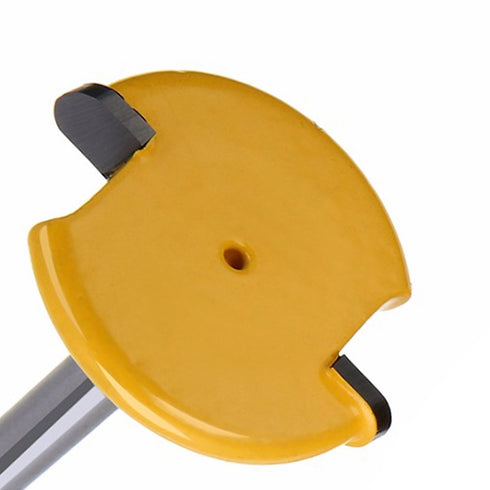 Yakamoz 1/4-Inch Shank Flute & Bead Canoe Joint Router Bit Set Carbide-Tipped Woodworking Milling Cutter...