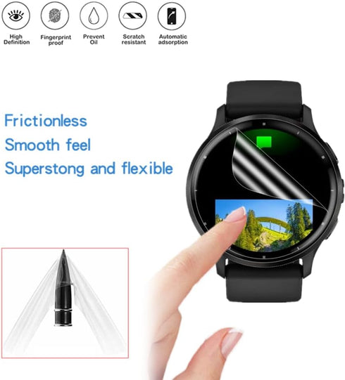 Compatible for Garmin Venu 3 Screen Protector, HD Full Coverage TPU Protective Film Compatible for Venu 3 Smartwatch (3PCS)...