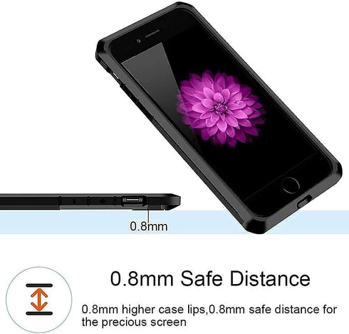 ImpactStrong for iPhone 7 Case/iPhone 8 Case, Heavy Duty Dual Layer Protection Cover (Gun Black)...