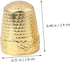 PLAFOPE 10pcs Thickened Thimble Finger Cot Quilting Thimble Fingertip Thimble Portable Sewing Thimble DIY Thimble Finger Thimble Small Finger Need...