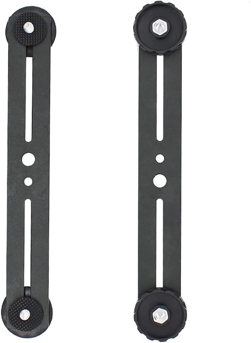 8"/20cm Dual Speedlite Camera Mount Tripod Bracket Flash Extension Bar, LED Video Light, DSLR Flash Light...