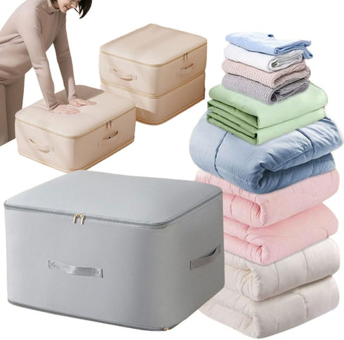 Ultra Space Saving Self Compression Organizer, Heavy Duty Moving Bags, Storage Tote for Space Saving, Self Compression Moving Organizer Bags for C...