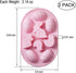 2Pack Easter Rabbit Bunny Egg Silicone Molds, 3D Easter-theme Baking Mould Tray DIY Baking Tool for Chocolate Cake Dessert Candy Mousse Pastry Soa...