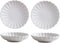 Gaolinci 3.5 Inches Flower Shape Ceramic Sauce Dish,Mini Side Seasoning Dish,Condiment Dishes/Sushi Soy Dipping Bowl,Snack Serving Dishes,Porcelai...