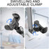Overhead Phone Mount, Phone Stand for Video Recording, with Adhesive Backing on Base, Extendable Arm iPhone Holder Height Adjustable, 360 Degrees ...