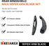 Rear Windshield Wiper Blade Compatible with Ford Flex 2009-2013,Rear Wiper Arm Blade Set...