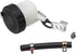 Motorcycle Front Brake Master Cylinder Brake Pump Tank Oil Cup Fluid Bottle Reservoir w/Bracket Aftermarket Part Compatible with for Suzuki GSXR 6...