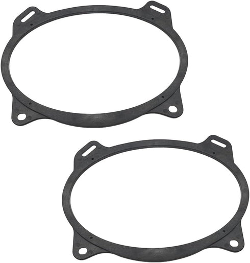 6x9 Inch Rear Deck Speaker Adapter Spacer Ring Fit for Camry 2002-2011 Corolla 2003-2013 Solara 2004-2009 Yaris Liftback 2007-2015 Yaris Sedan 200...
