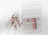 BF240X, BF240X Fuse, BF240X Fuses, Fuse BF240X, Fuses BF240X, Thermal Fuses, Celsius Thermal Cutoffs, 250V 20Pcs......