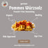 Generic French Fries Seasoning, 4 Packs of 0.34 oz Each, German Style, All Natural, Pommes Wuerzsalz, Potato salt, Potato seasoning...