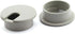 2pcs 1-3/8 inch Desk Wire Cord Cable Grommets Hole Cover for Office PC Desk Cable Cord Organizer Plastic Cover Gray...