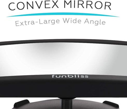 Baby Car Mirror Most Stable Backseat Mirror with Premium Matte Finish,Ultra High Definition PMMA Material, Secure and Shatterproof,Black...