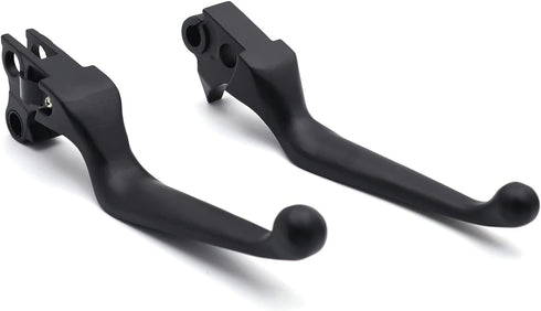 HTTMT MT241-027- Brake Clutch Hand Lever Compatible with Harley 1996-2003 XL/1996-2007 Dyna Touring/1996-2007 Softail Black...