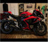 Motorcycle Tank Side Traction Pad, Anti Slip sticker ,Gas Tank Pad, Traction Side Fuel Knee Grip Decal for GSXR 600 750 ( 2006 2007) Black with Ra...