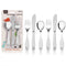 Lehoo Castle Kids Silverware Stainless Steel 6 Piece - Toddler Spoons and Forks Knife Set, Metal Kids Cutlery Set, Toddler Utensils Self Feeding (...