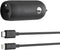 Belkin USB-C Car Charger 18W W/ 4Ft USB-C to Lightning Cable (iPhone Fast Charger for iPhone 11, Pro, Max, XS, Max, XR, X, 8, Plus, iPhone SE 2020...