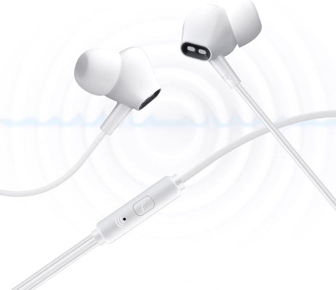 Wired Earbuds Headphones with Microphone Noise Isolating Stereo Bass in-Ear Earphones – for Smartphones, Tablets, Schools, Ipads, Multiuse - 3.5mm...