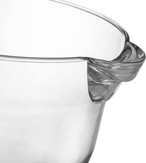 Dicunoy Ice Bucket, 4 Liter Plastic Champagne Bucket Chiller, Thick Clear Beverage Tubs with Handle, Thick Wine Cooler Bucket for Bar, Home, Parti...