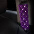 eing Plush Handbrake Cover Gear Shift Cover Seat Belt Cover 3 PCS/Set Car Interior Set Accessories Decor,Purple...